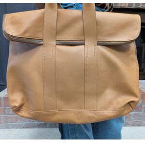 3.1 Phillip Lim 31 Hour Bag Travel Tan Camel Leather
